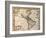 America, 1626-John Speed-Framed Giclee Print