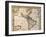 America, 1626-John Speed-Framed Giclee Print