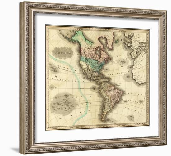 America, c.1823-Henry S^ Tanner-Framed Art Print