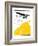 America High-Wing Airplane-Found Image Press-Framed Giclee Print