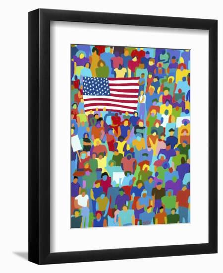 America II-Diana Ong-Framed Premium Giclee Print