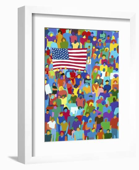 America II-Diana Ong-Framed Premium Giclee Print