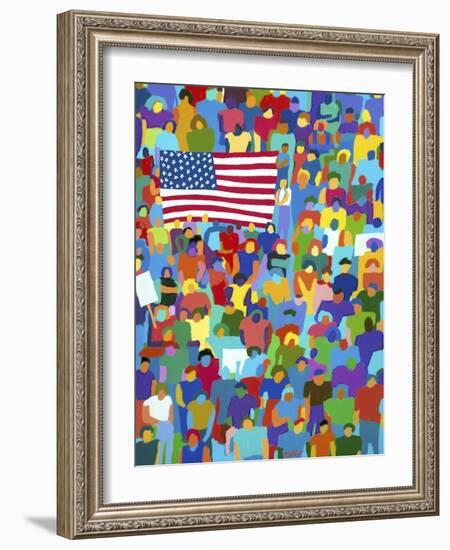 America II-Diana Ong-Framed Giclee Print