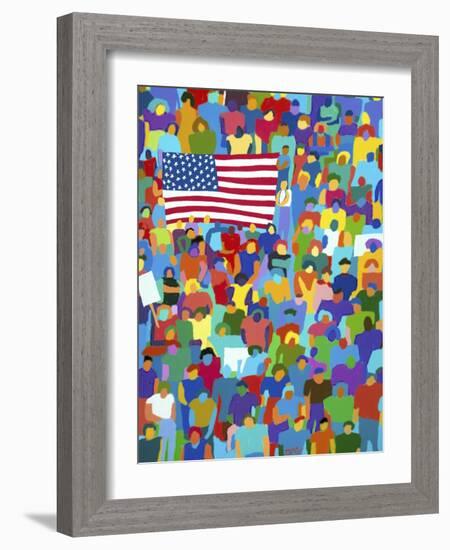 America II-Diana Ong-Framed Giclee Print