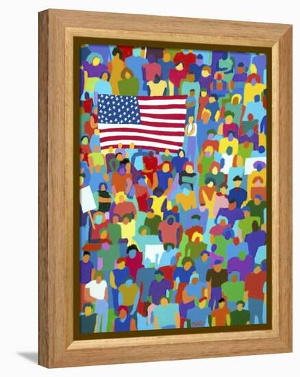 America II-Diana Ong-Framed Premier Image Canvas