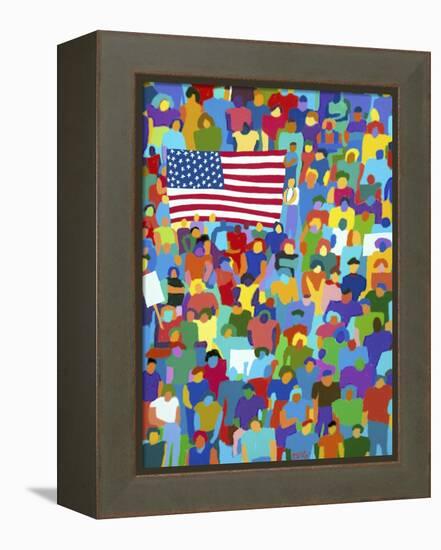 America II-Diana Ong-Framed Premier Image Canvas