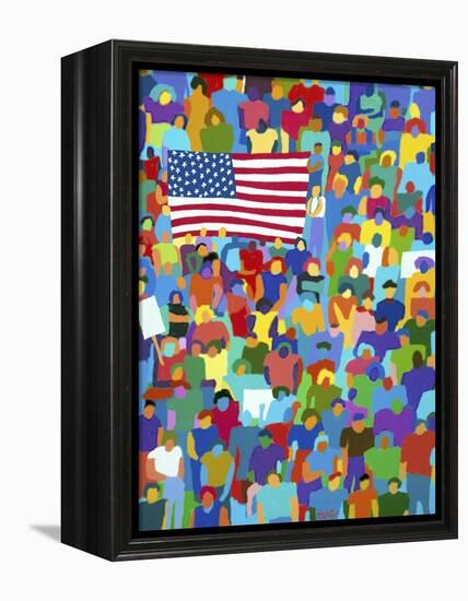 America II-Diana Ong-Framed Premier Image Canvas