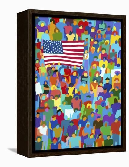 America II-Diana Ong-Framed Premier Image Canvas