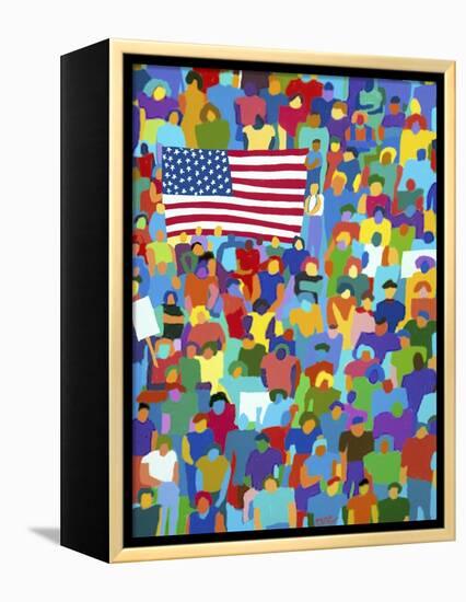 America II-Diana Ong-Framed Premier Image Canvas