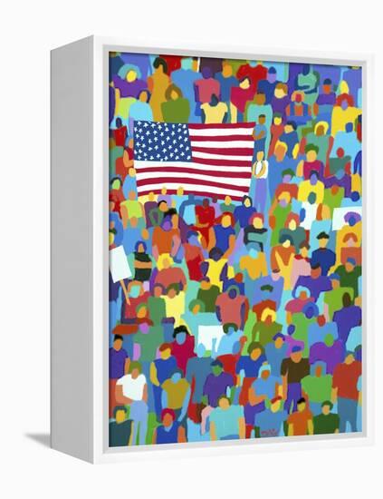 America II-Diana Ong-Framed Premier Image Canvas