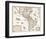 America noviter delineata 1631-Hondio-Framed Art Print