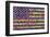 America Quilt-null-Framed Art Print