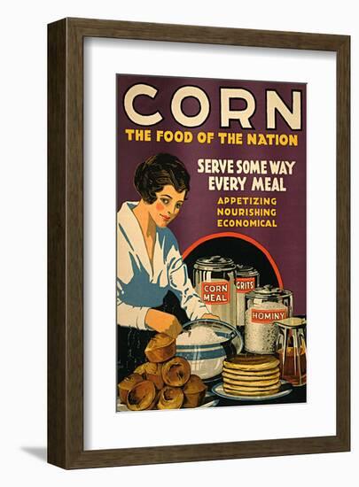 America's Corn-null-Framed Art Print