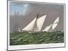 America's Cup, 1885-Currier & Ives-Mounted Giclee Print