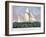 America's Cup, 1886-Currier & Ives-Framed Giclee Print