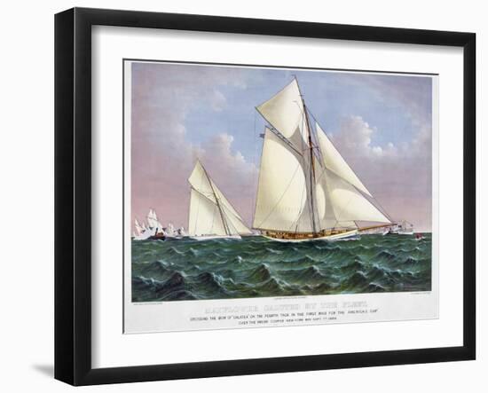 America's Cup, 1886-Currier & Ives-Framed Giclee Print