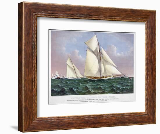 America's Cup, 1886-Currier & Ives-Framed Giclee Print