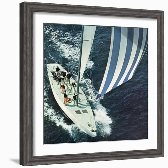 "America's Cup," August 22, 1964-John Zimmerman-Framed Giclee Print