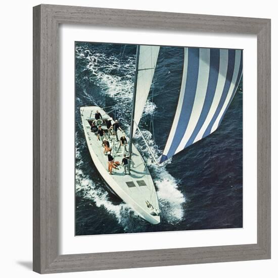 "America's Cup," August 22, 1964-John Zimmerman-Framed Giclee Print