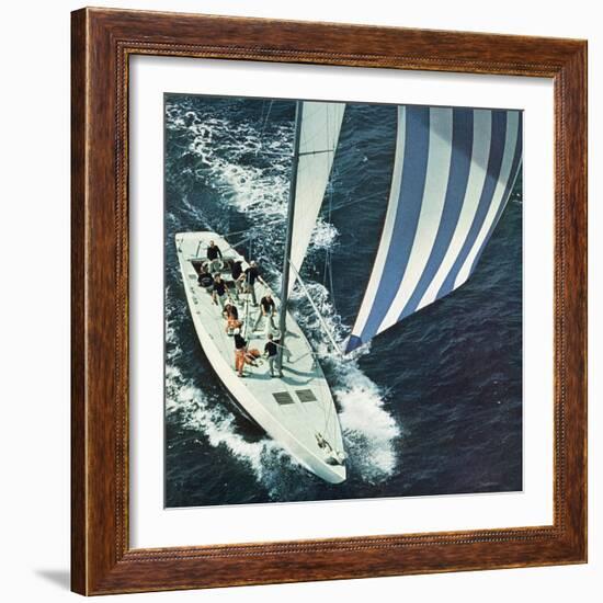 "America's Cup," August 22, 1964-John Zimmerman-Framed Giclee Print