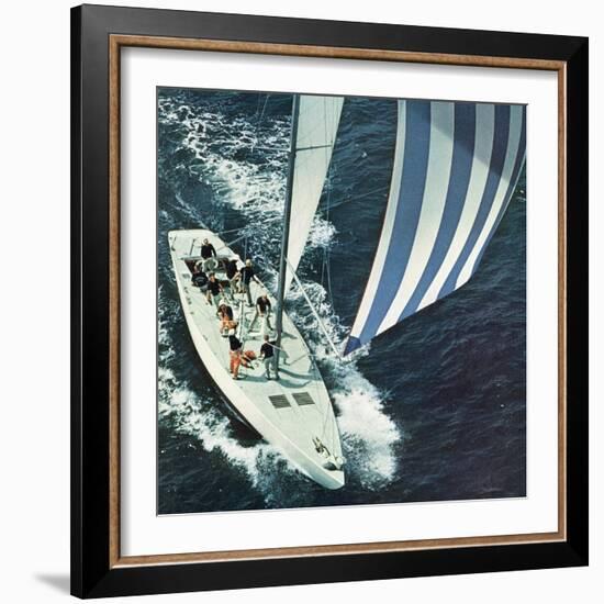 "America's Cup," August 22, 1964-John Zimmerman-Framed Giclee Print