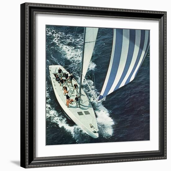 "America's Cup," August 22, 1964-John Zimmerman-Framed Giclee Print