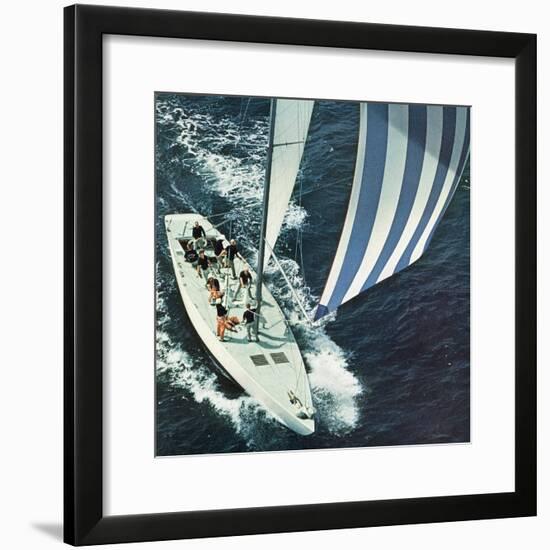 "America's Cup," August 22, 1964-John Zimmerman-Framed Giclee Print