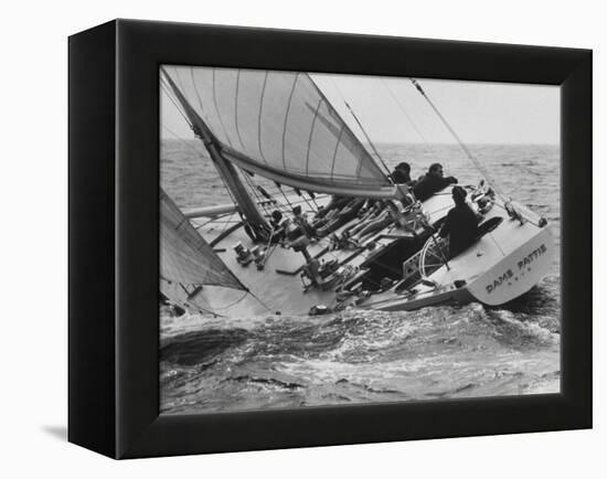 America's Cup Trials-null-Framed Premier Image Canvas