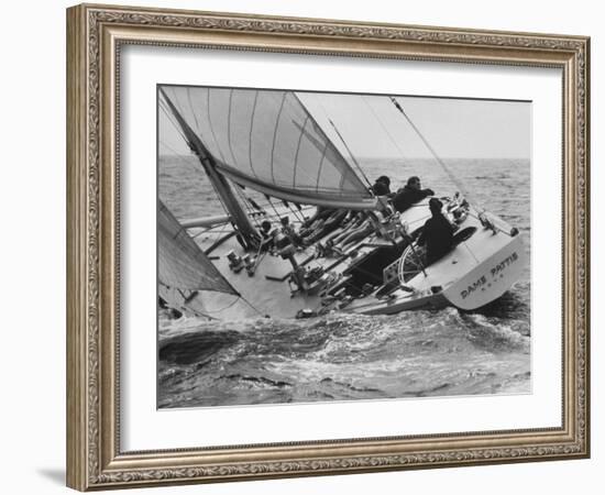 America's Cup Trials-null-Framed Photographic Print