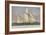America's Cup Yacht Race 1886-null-Framed Art Print