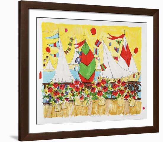 America's Cup-Susan Pear Meisel-Framed Limited Edition