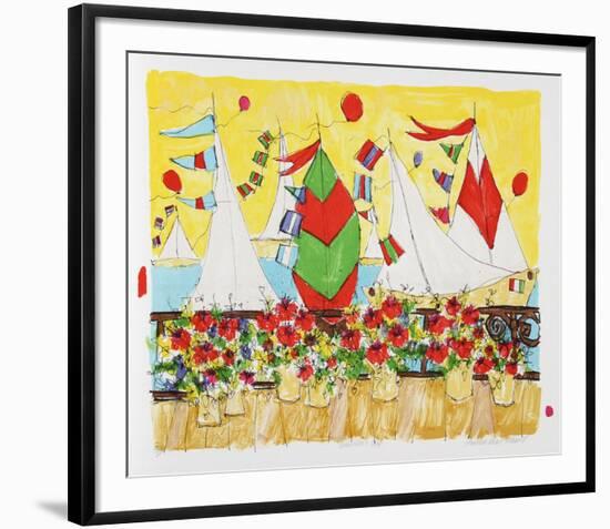 America's Cup-Susan Pear Meisel-Framed Limited Edition