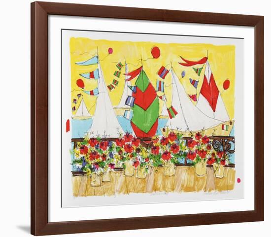 America's Cup-Susan Pear Meisel-Framed Limited Edition