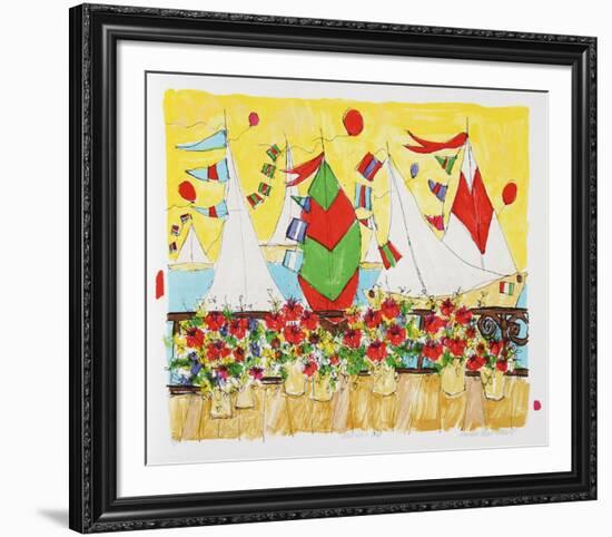 America's Cup-Susan Pear Meisel-Framed Limited Edition