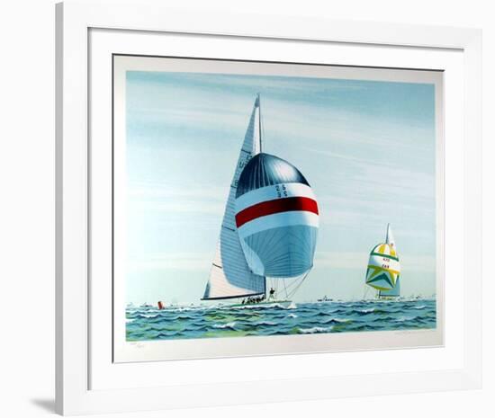 America's Cup-David Lockhart-Framed Collectable Print