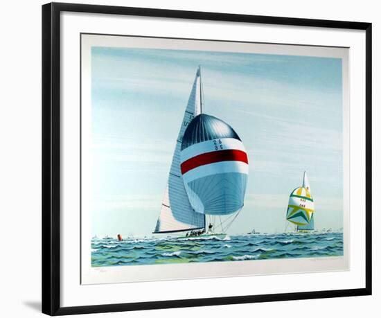America's Cup-David Lockhart-Framed Collectable Print