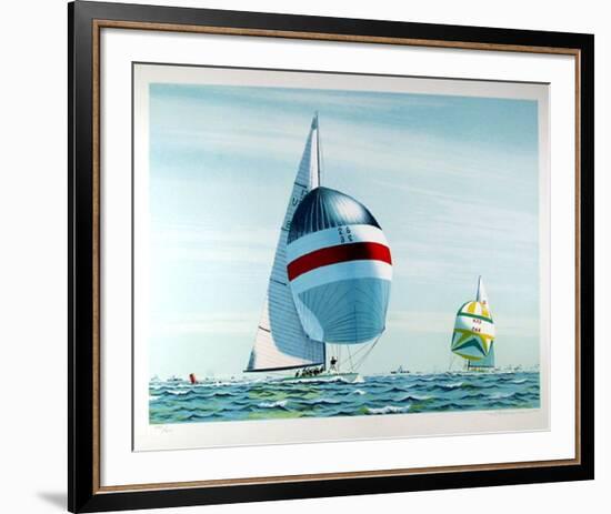 America's Cup-David Lockhart-Framed Collectable Print