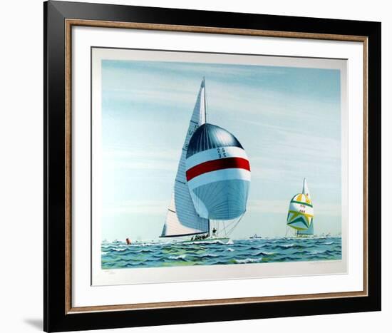 America's Cup-David Lockhart-Framed Collectable Print