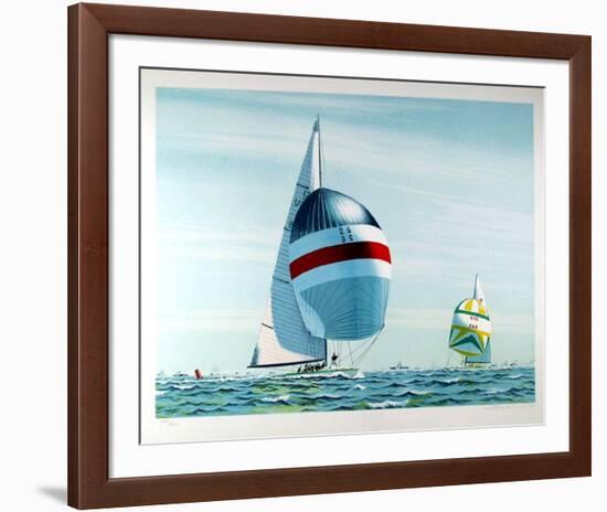 America's Cup-David Lockhart-Framed Collectable Print