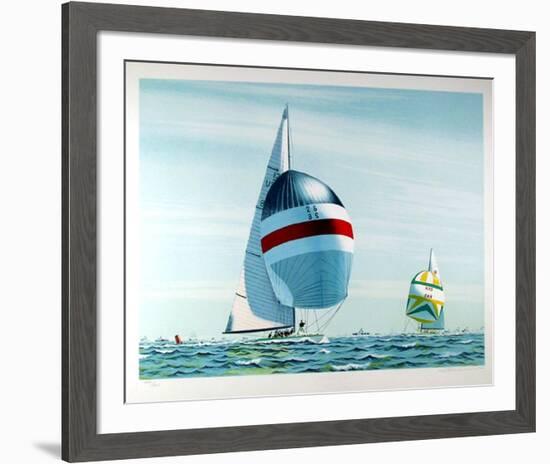 America's Cup-David Lockhart-Framed Collectable Print