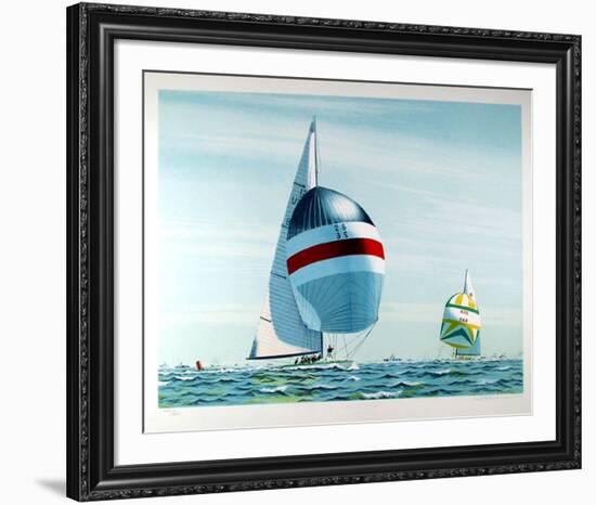 America's Cup-David Lockhart-Framed Collectable Print