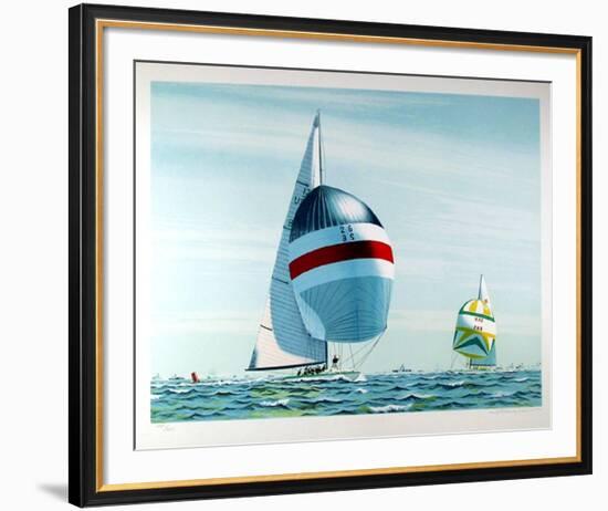 America's Cup-David Lockhart-Framed Collectable Print