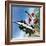 America's Deadly Dogfighter, the Yf - 16-Wilf Hardy-Framed Giclee Print