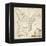 America's First National Map, 1784-Abel Buell-Framed Premier Image Canvas