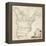 America's First National Map, 1784-Abel Buell-Framed Premier Image Canvas