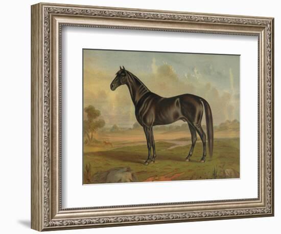 America’s Renowned Stallions, c. 1876 II-Vintage Reproduction-Framed Art Print