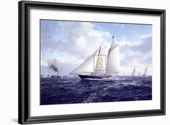 America-Steven Dews-Framed Art Print