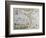 America-Gerardus Mercator-Framed Giclee Print