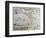 America-Gerardus Mercator-Framed Giclee Print