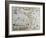 America-Gerardus Mercator-Framed Giclee Print